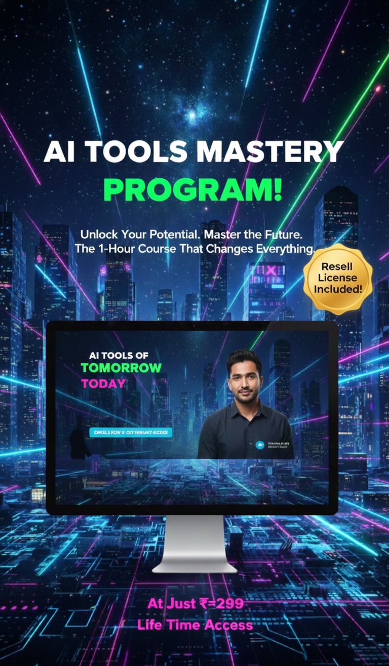 AI TOOLS  MASTERY PROGRAM