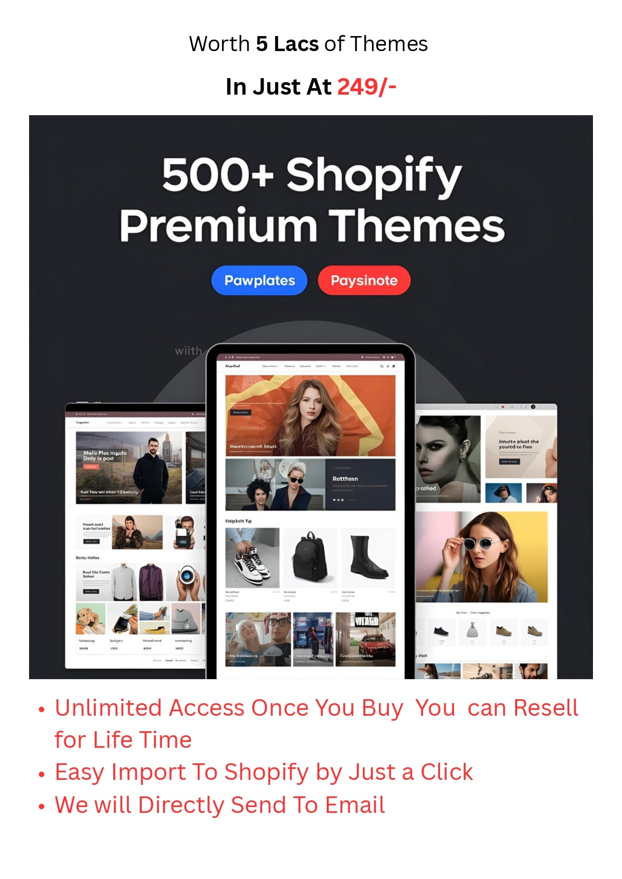 500+ Shopify Themes